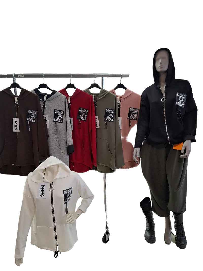 Jacke mit Charaktervoller Applikation und Kapuze - Nicky's Kleiderstuebchen