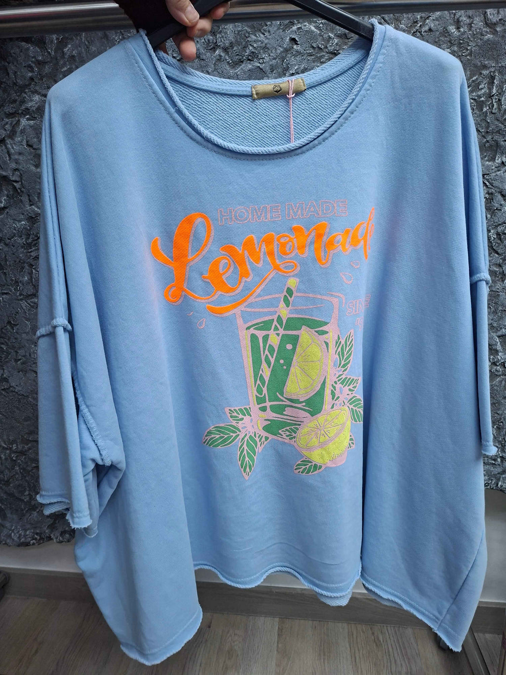 Shirt der ausgefallenen Art  mit Aufdruck Limonade - Nicky's Kleiderstuebchen