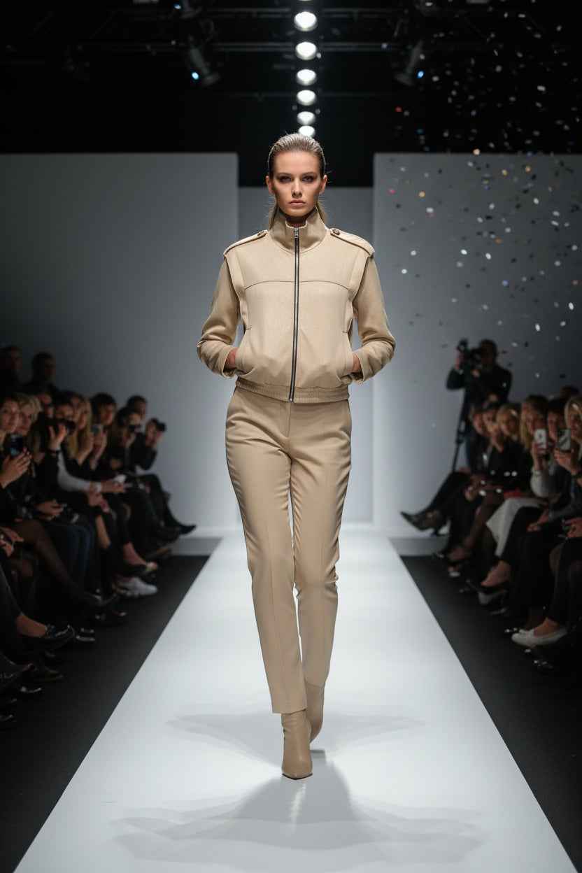 Bomberjacke Susi mit Schulter Ablikation - Nicky's Kleiderstuebchen