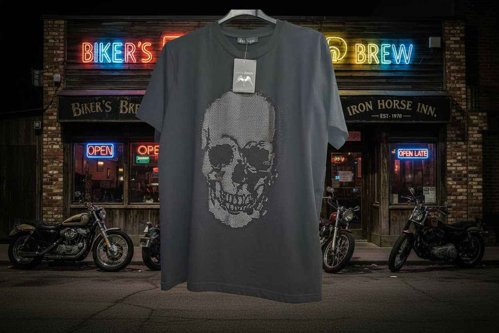 T-Shirt Skull Bling Bling Günther - Nicky's Kleiderstuebchen