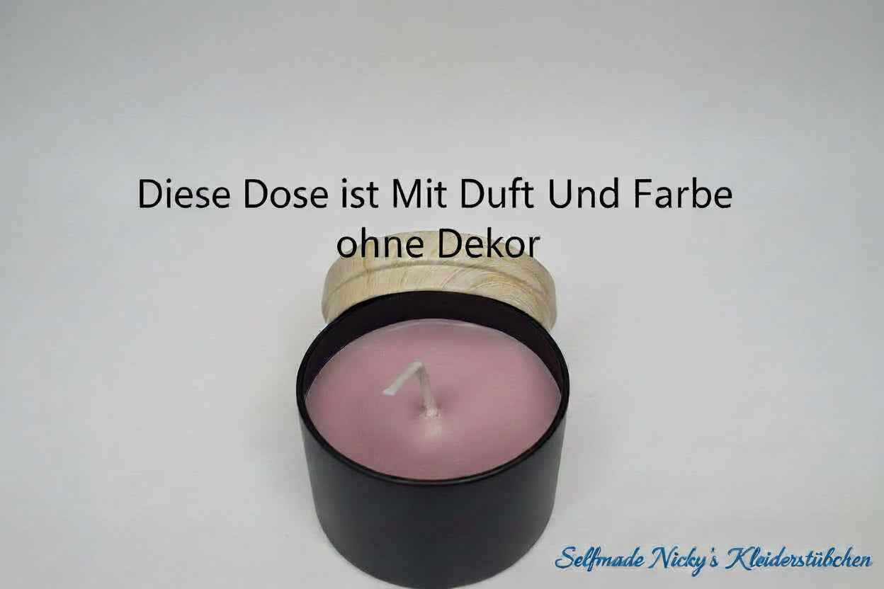 Handmade Nicky's Kleiderstuebchen  Kerzen In Dosen In Verschieden Düften - Nicky's Kleiderstuebchen