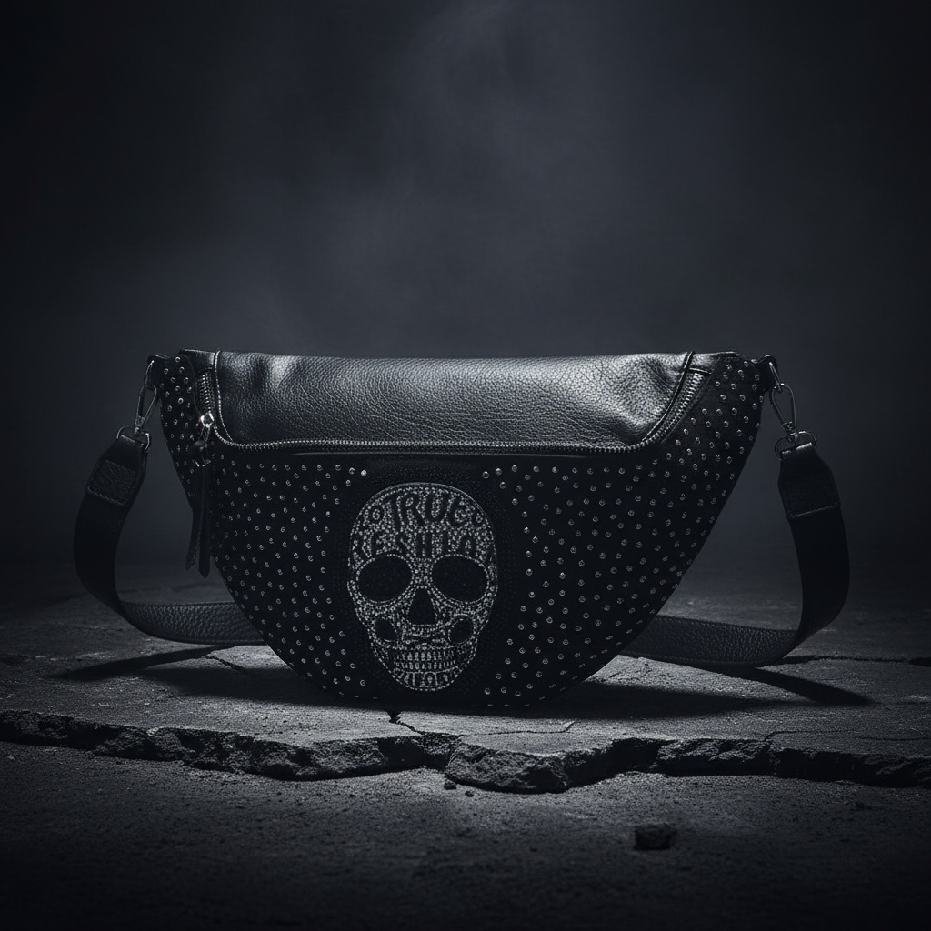 Katja Crossbag Umhängetasche Skull – Stilvoll & Praktisch - Nicky's Kleiderstuebchen