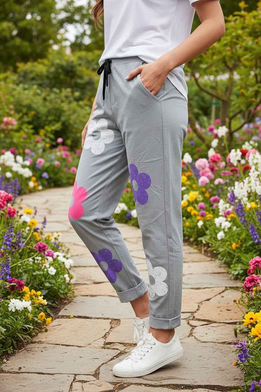Hose mit Blumenmuster – Druckhose Priel Blumen für stilvolle Sommeroutfits - Nicky's Kleiderstuebchen