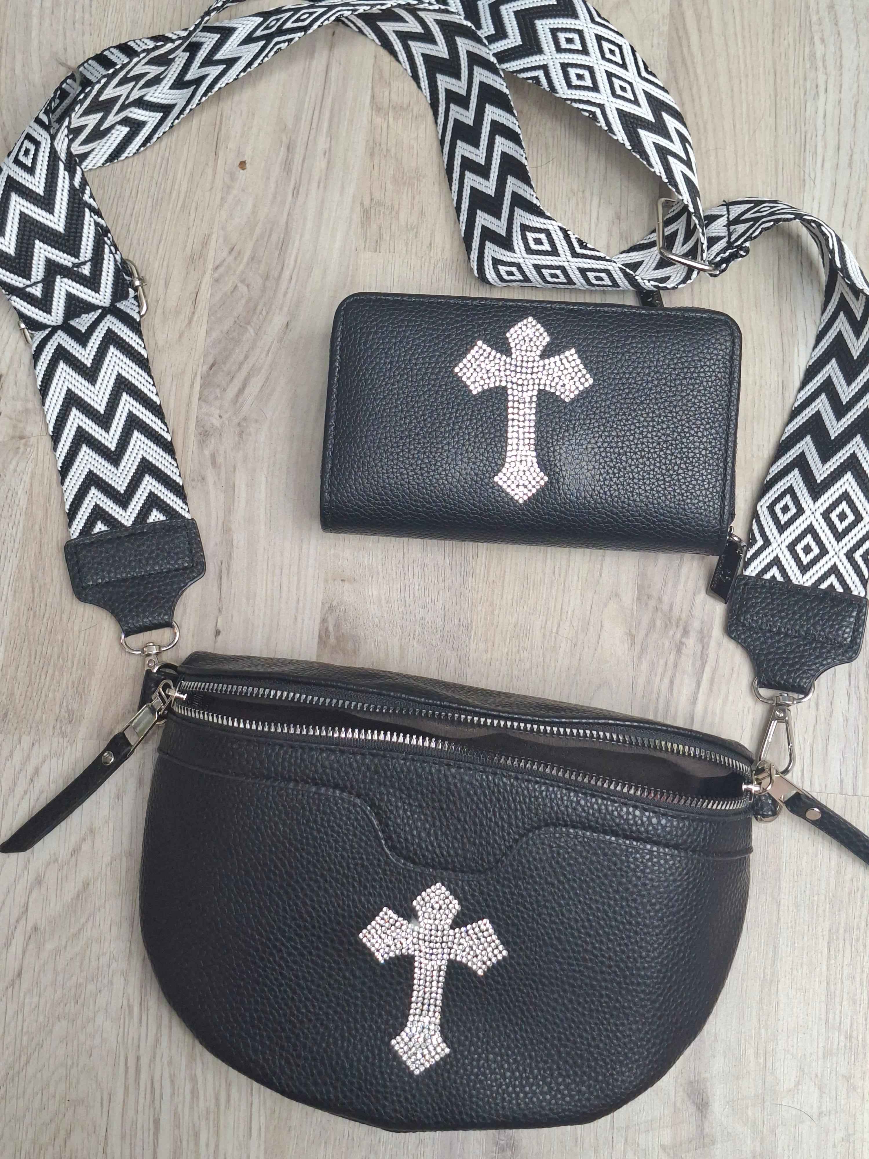 Umhängetasche-Set Tasche mit Geldbörse – Taschenset Kobold für jeden Tag - Nicky's Kleiderstuebchen