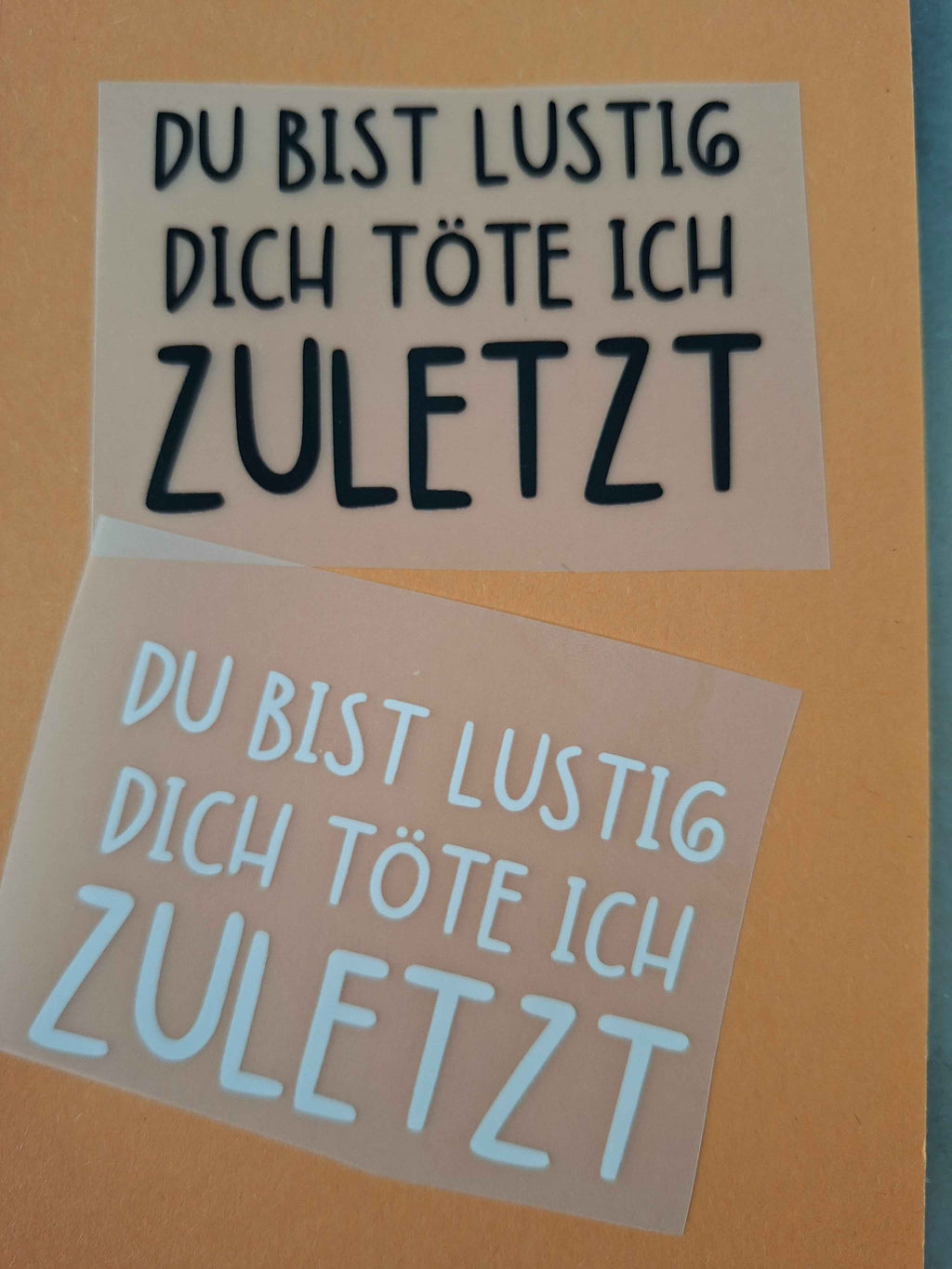 Personalisierte T-Shirts für jeden Anlass – Einzigartige Kleidung mit Bügelbildern und Sprüchen aller Art - Nicky's Kleiderstuebchen