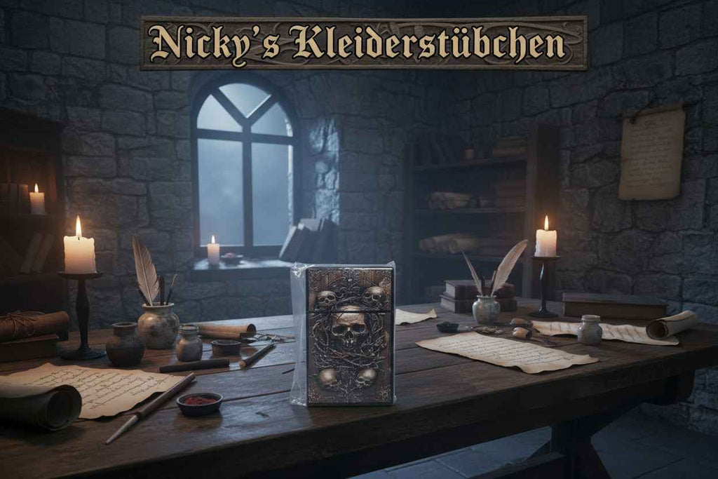 Boxen/ Dosen Nicky's Kleiderstuebchen  Unikate für Zigaretten - Nicky's Kleiderstuebchen