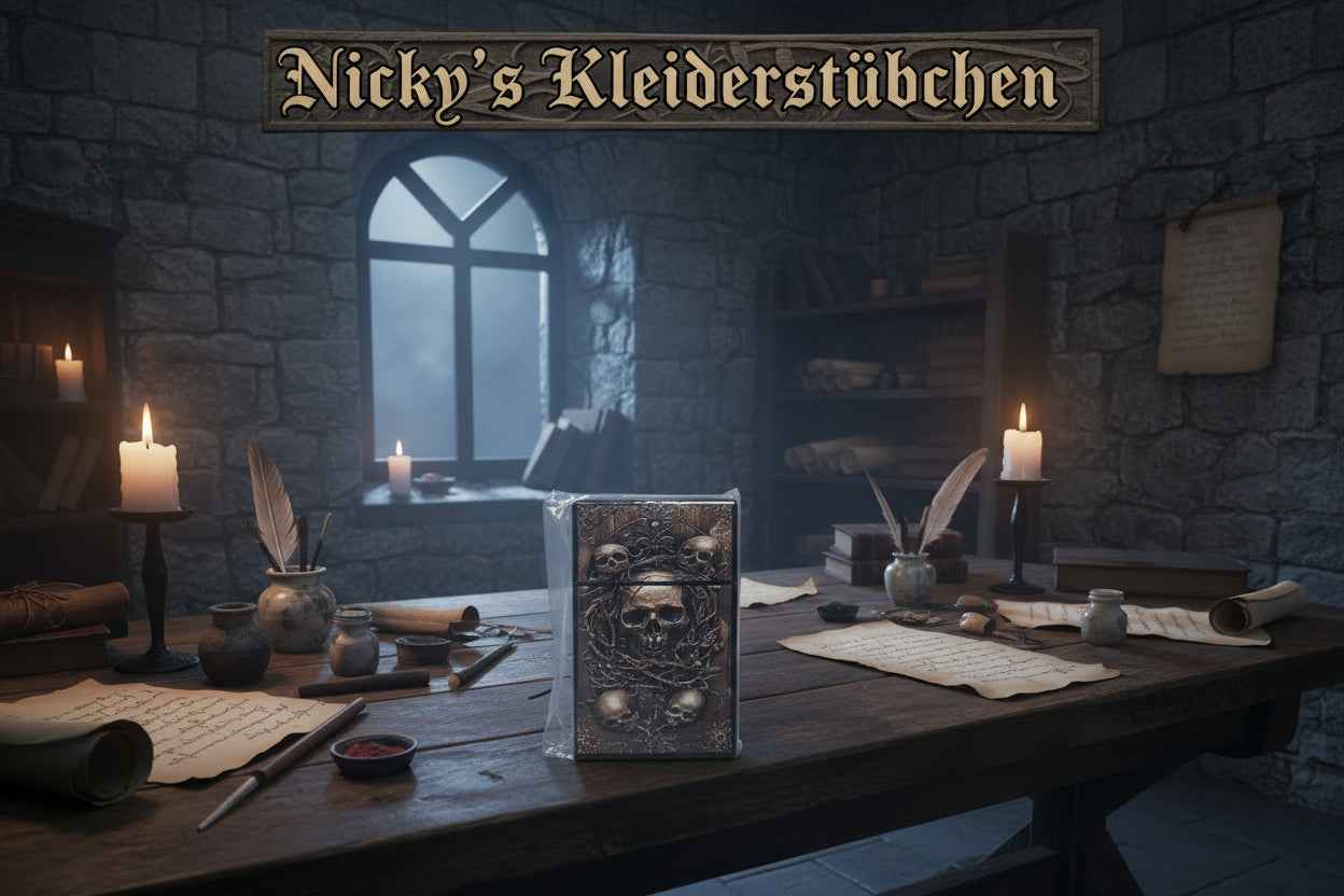 Boxen/ Dosen Nicky's Kleiderstuebchen  Unikate für Zigaretten - Nicky's Kleiderstuebchen