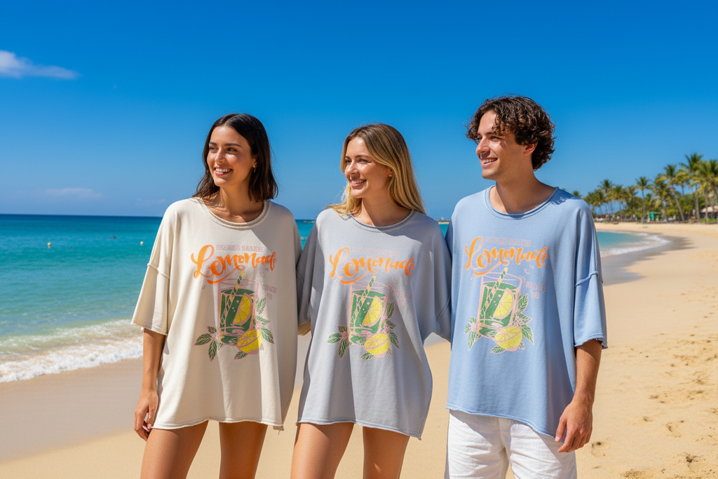 Shirt der ausgefallenen Art  mit Aufdruck Limonade - Nicky's Kleiderstuebchen