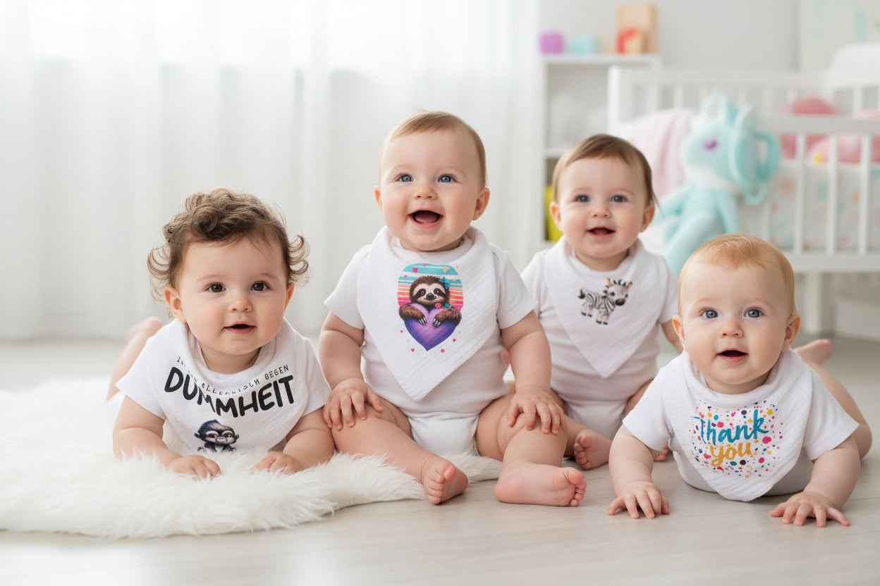 personalisiertes Baby-Spucktuch für Ihr Neugeborenes – Einzigartig und Praktisch - Nicky's Kleiderstuebchen