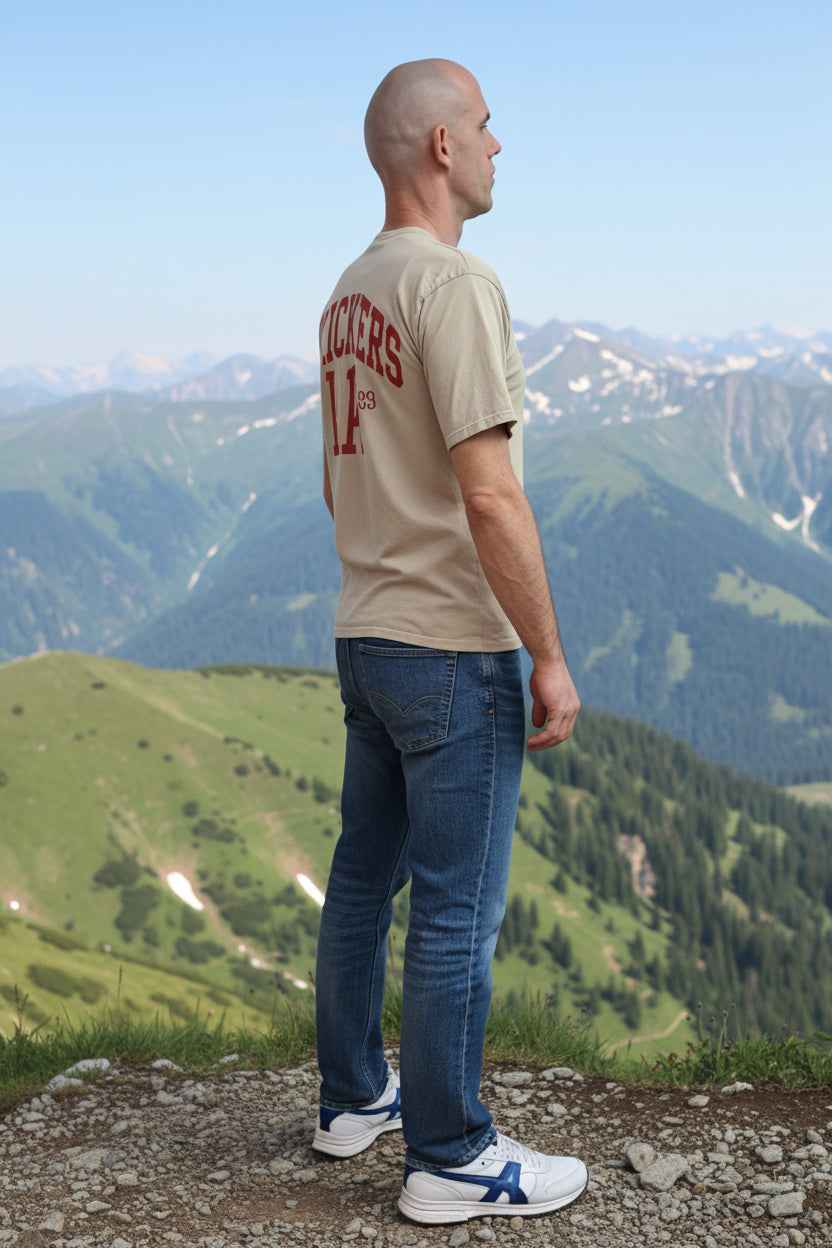 T-Shirt mit LA Aufdruck vorne und hinten – Stylisches Tshirt für jeden Anlass - Nicky's Kleiderstuebchen