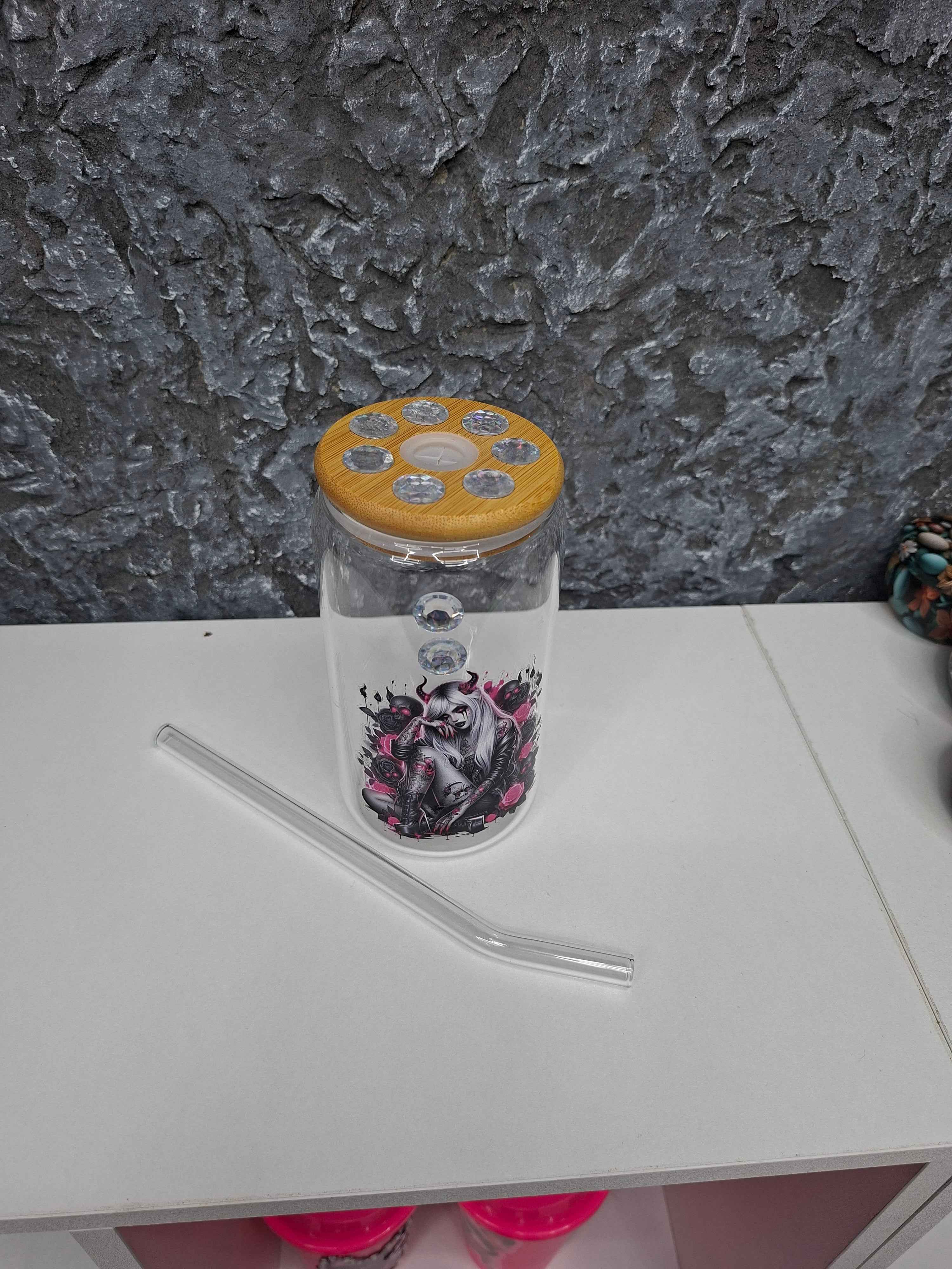 Nicky's Kleiderstuebchen Selbstgemachte Glaßbecher in 2 Größen für jeden Anlass - Nicky's Kleiderstuebchen