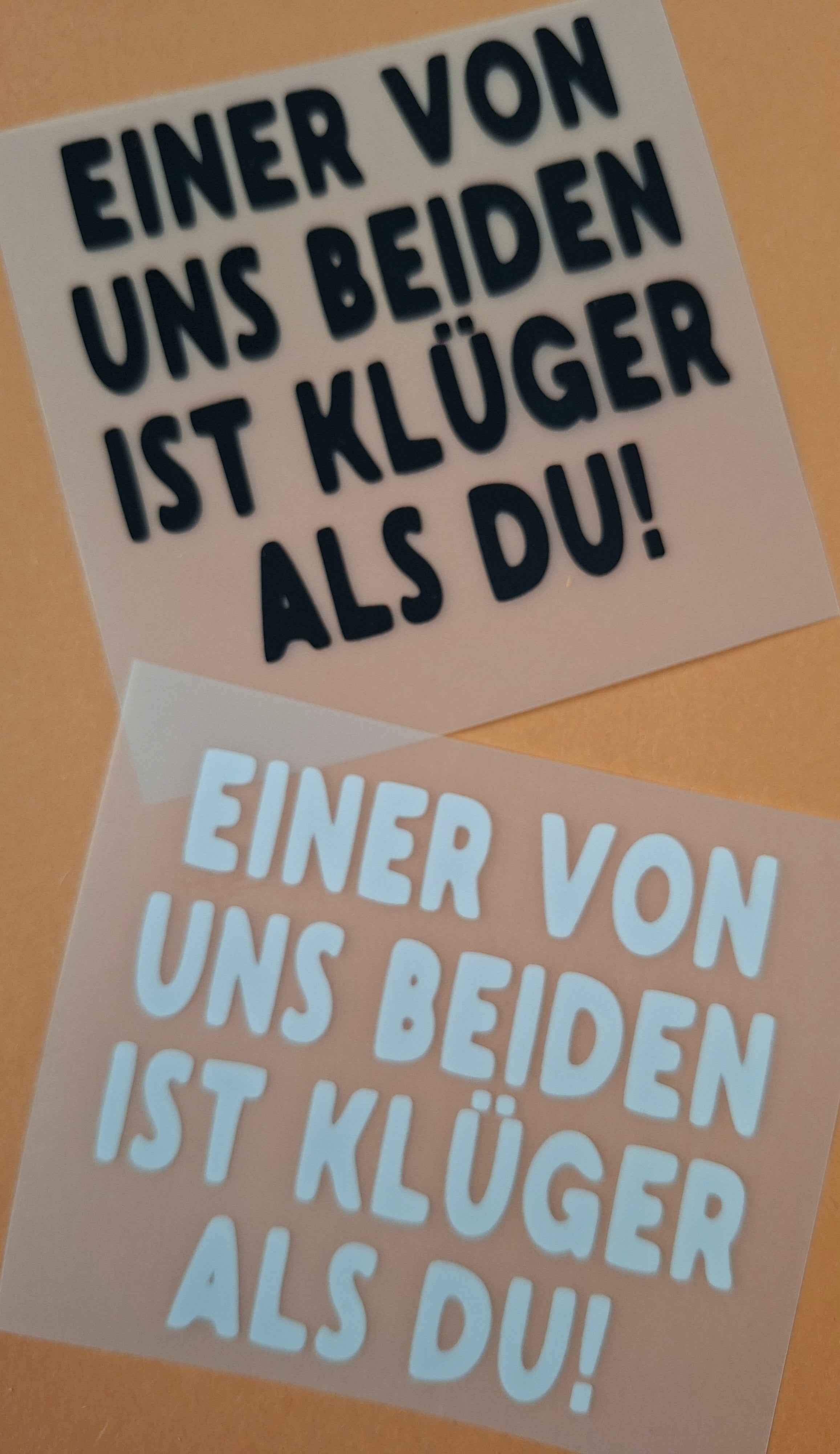 Personalisierte T-Shirts für jeden Anlass – Einzigartige Kleidung mit Bügelbildern und Sprüchen aller Art - Nicky's Kleiderstuebchen