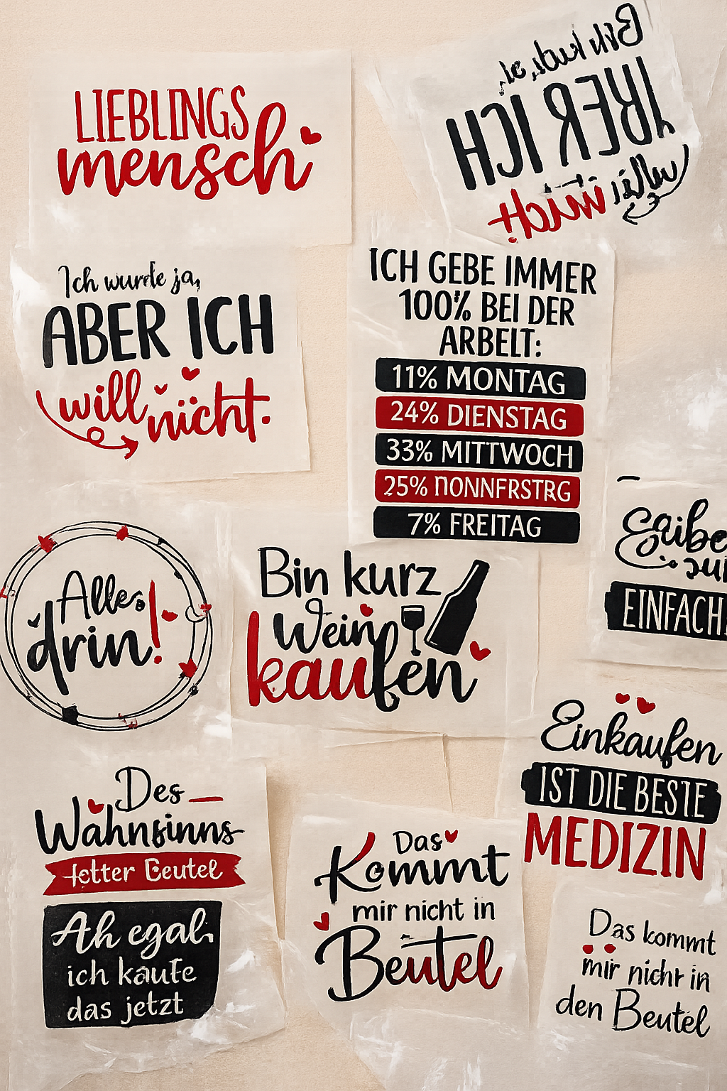 Sprüche Katalog