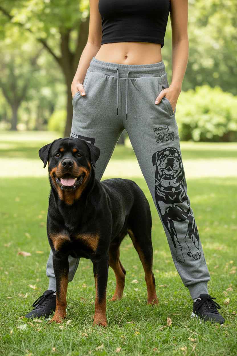 Jogginghose Rottweiler Aufdruck für Herren und Damen – Komfortabel und Stylisch - Nicky's Kleiderstuebchen